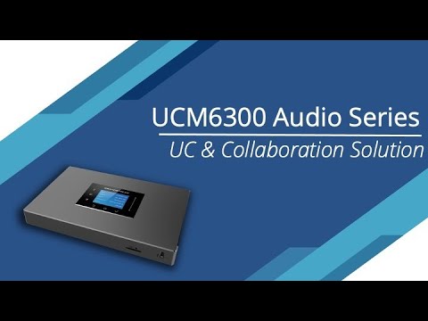 UCM6300 Audio Series IP PBX