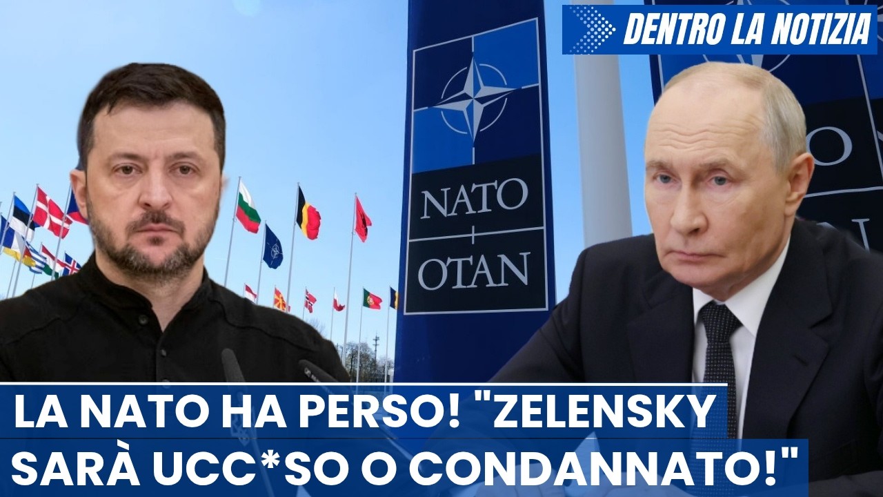 La NATO ha perso! "Zelensky sarà ucc*so o condannato"! I fatti delle ultime ore!