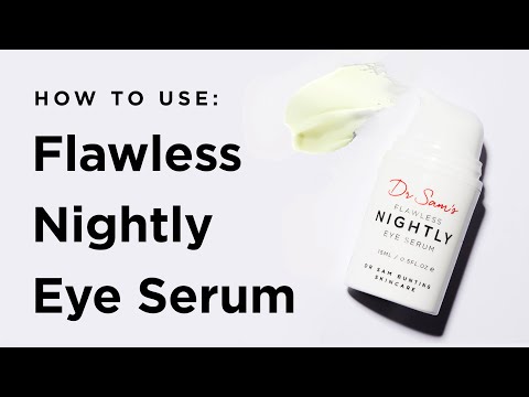 How To Use A Retinol Eye Cream | Dr Sam Bunting