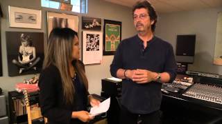 Kristel Hartshorn visits with rocker Michael Stanley