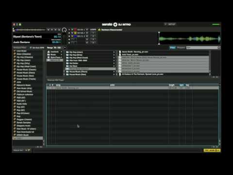 Setting up crates in Serato (basic)