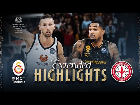 Galatasaray MCT Technic v Pallacanestro Trieste | Full Game Highlights | #BasketballCL 2025-26
