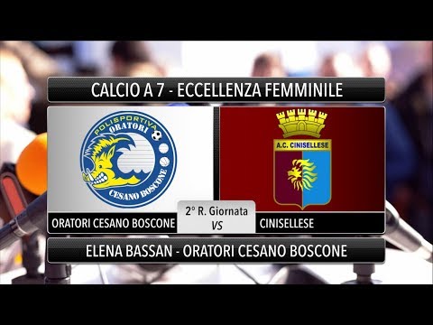 Intervista Oratori Cesano Boscone - Elena Bassan