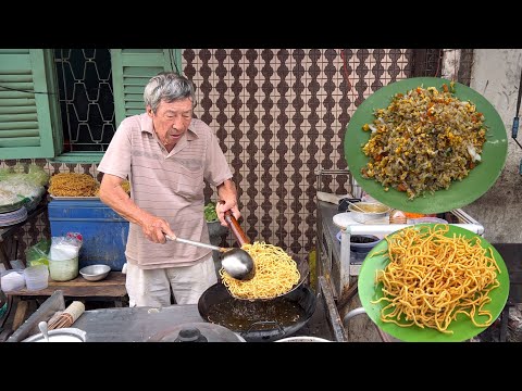 Amazing Cooking Skills! Crispy Stir-fried Noodles & Egg Fried Rice | Vietnamese Street Food