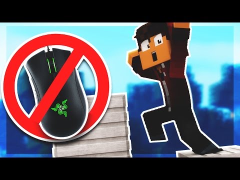 Minecraft 1.11 Parkour with NO MOUSE!?