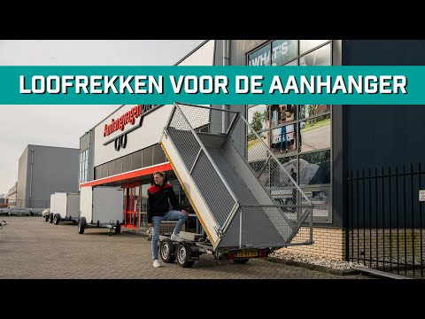 What is a leaf rack on the trailer?