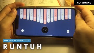 Download lagu RUNTUH - Feby Putri ft. Fiersa Besari | Keylimba Cover With Tabs by My Spring Lullaby mp3