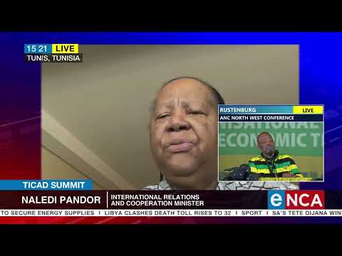 Minister Naledi Pandor speaks on TICAD Summit 1 2