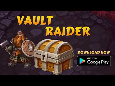 Vault Raider - casual dungeon  Video