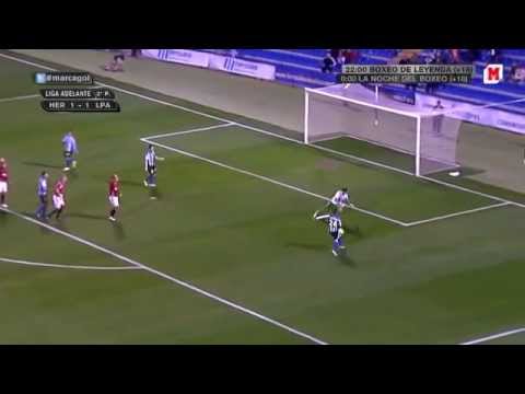 2ª División 2011/2012 - 19ª Jornada - Hércules CF vs UD Las Palmas (2-1) MAURO QUIROGA