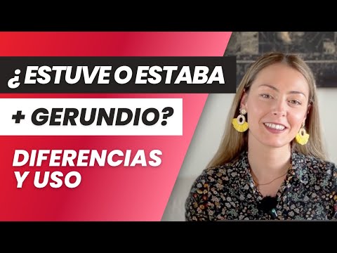 Indefinido vs. imperfecto con "ESTAR"+ GERUNDIO