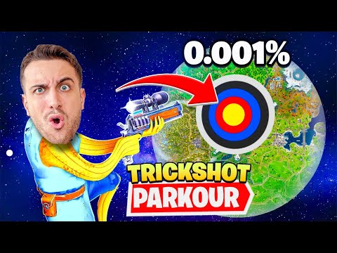 Gioco e COMPLETO una DEATHRUN coi TRICKSHOT da 100 LIVELLI! Fortnite ITA!