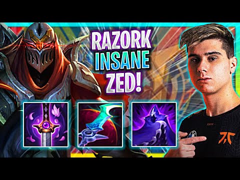 RAZORK IS INSANE WITH ZED! | FNC Razork Plays Zed Jungle vs Rengar! | Preseason 2023