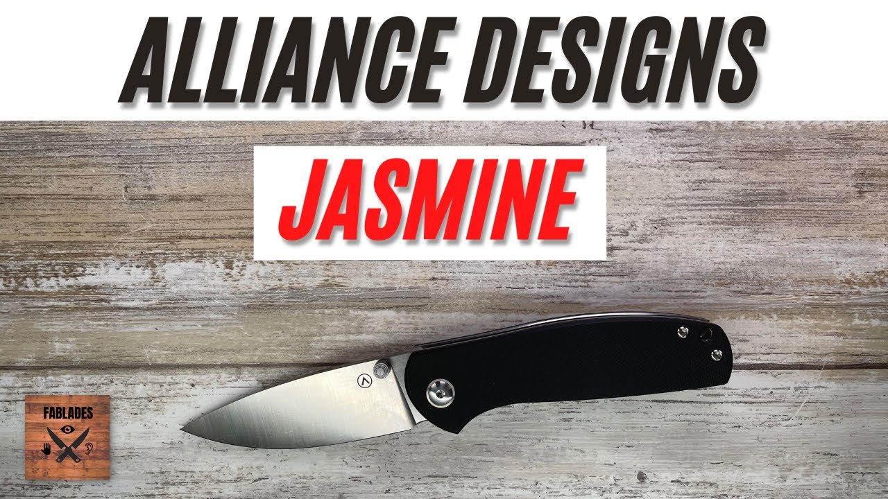 Alliance Designs Jasmine Pocketknife. Fablades Full Review