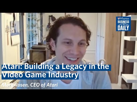 Atari CEO Wade Rosen on Organic Growth in the Gaming Industry