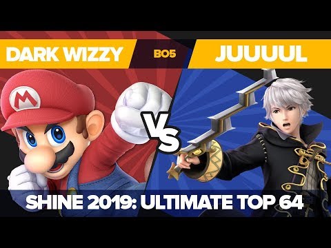 Dark Wizzy vs Juuuul - Losers' Round 4: Ultimate Singles - Shine 2019 | Mario vs Robin