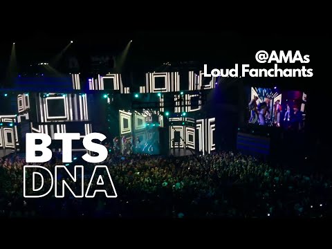 BTS – DNA 171119 Loud Fanchant AMAs