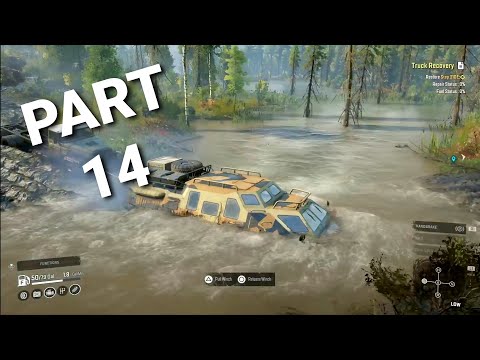 SNOWRUNNER [PS4] Gameplay Walkthrough PART 14 - Scouting With The TUZ!!