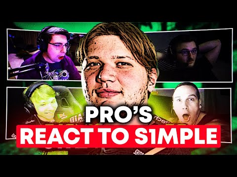 PRO'S REACT TO S1MPLE GODLY PLAYS