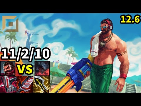 Graves Top vs Aatrox - KR Master | Patch 12.6
