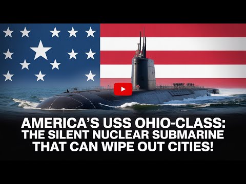 “America’s USS Ohio-Class: The Silent Nuclear Submarine That Can Wipe Out Cities!”