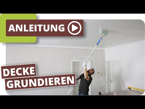Decke grundieren mit planeo Hydro PowerGrip Gel