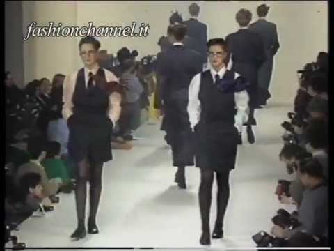 "Kansai Yamamoto" Autumn Winter 1988 1989 Paris 1 of 2 pret a porter woman by FashionChannel