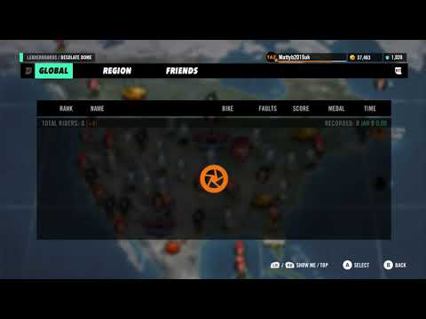 Trials Rising - Desolate Dome - Diamond Medal