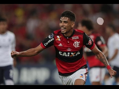 Gol de Lucas Paquetá - Flamengo 1 x 1 Independiente - Narração de José Manoel de Barros