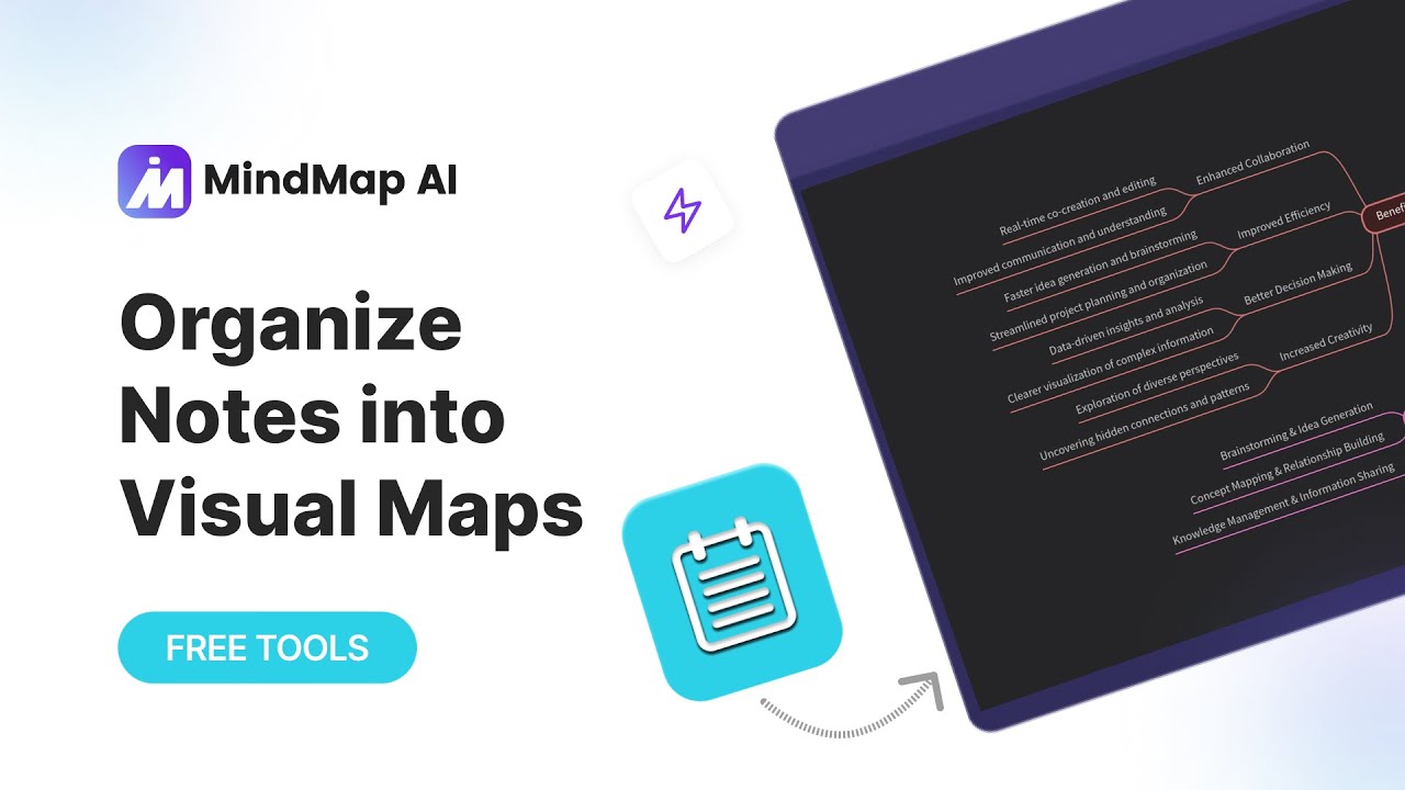 How to Use the Free AI Notes to Mind Map Generator (Step-by-Step)