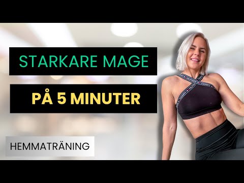 Starkare mage på 5 minuter