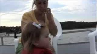 preview picture of video 'Lake Hartwell Vacation - Riding on the Pontoon Boat 1'