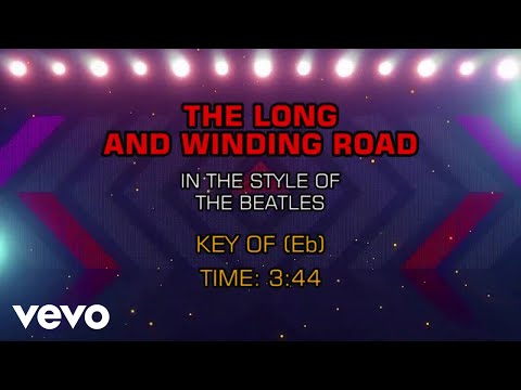 The Beatles - The Long And Winding Road (Karaoke)