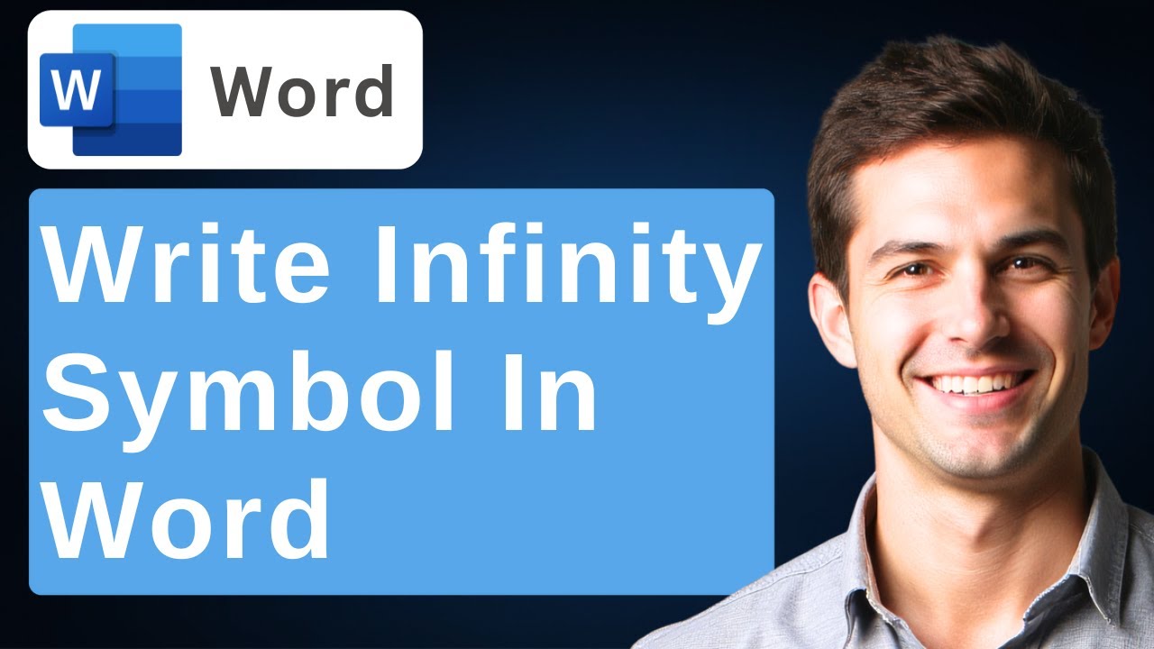 How To Write Infinity In Word How Insert Infinity In Microsoft Word Type Infinity [2026 Guide]
