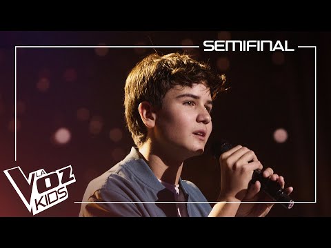 David Calvo canta "Sin miedo a nada" | Semifinal | La Voz Kids 2025