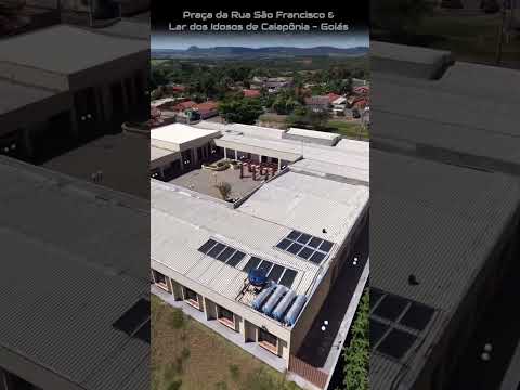 CAIAPÔNIA GOIÁS, PROJETO VISÃO AÉREA - LAR DOS IDOSOS.
