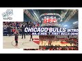 2023-2024 Chicago Bulls intro, vs Washington Wizards, starting line-up and jump ball