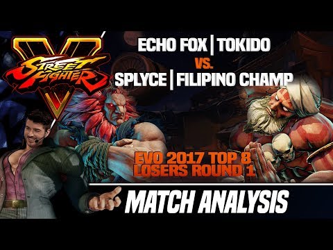 SFV Match Analysis: EVO 2017 - Tokido vs. FChamp