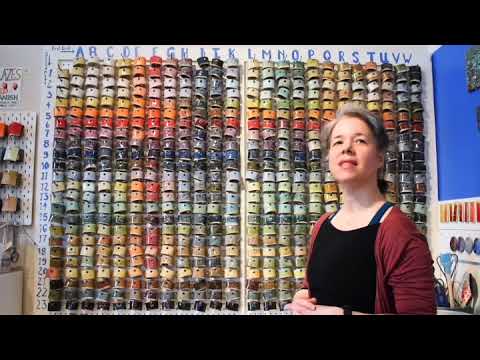 The Glaze Test Tile Wall Explained