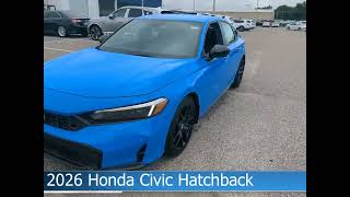 2026 Honda Civic Hatchback H20306