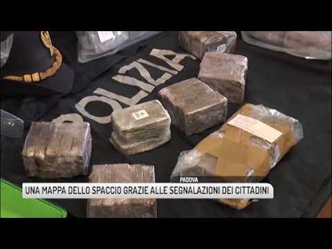 TG PADOVA (25/06/2018) - UNA MAPPA DELLO SPACCIO GRAZIE ALLE SEGNALAZIONI DEI CITTADINI
