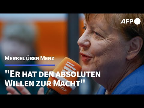 Merkel: Merz hat den "absoluten Willen zur Macht" | AFP