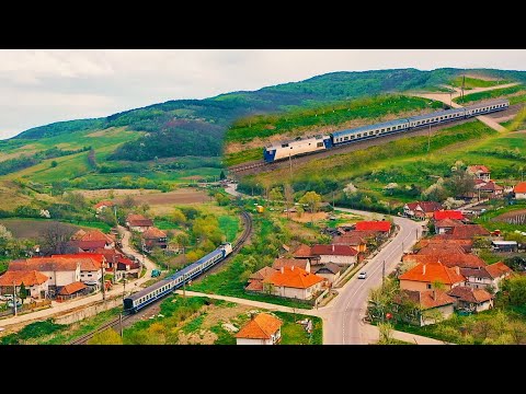 🎦🚁Urmărire Feroviară Aeriană 🚆 Drone Train Chase 🗺️ Zalău - Jibou, jud Sălaj 📅 02 05 2021
