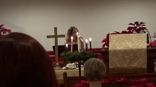 Charlotte singing &quot;God Rest Ye Merry Gentlemen&quot;