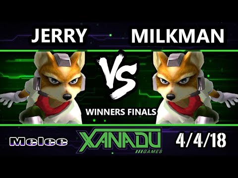 S@X 244 SSBM - OES | MilkMan (Fox) Vs. Jerry (Fox) - Smash Melee Winners Finals