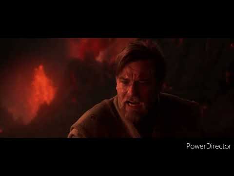 Obi-Wan wants to fill Anakin's dark soul with Light