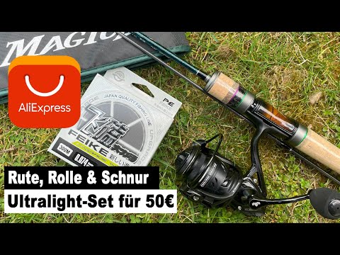 UL rod & reel from China tested | Handing Magic L - Handing M1 | Ultralight trout fishing