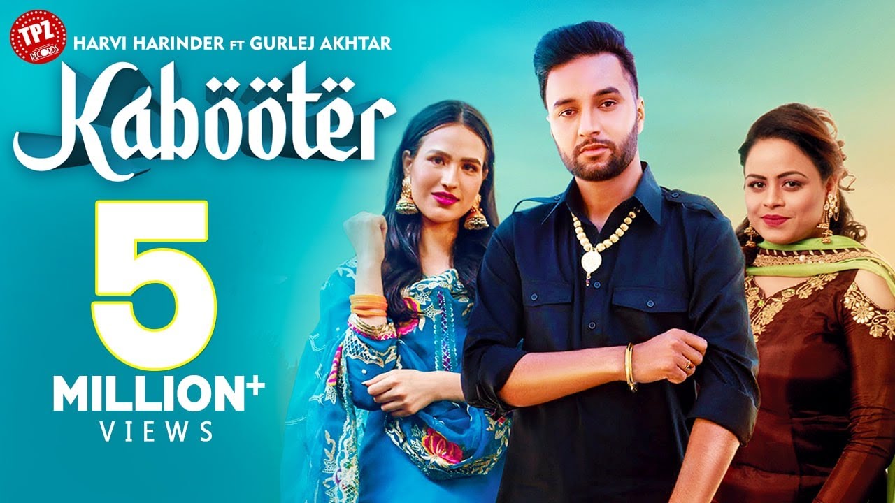 Kabooter | Harvi Harinder Ft Gurlej Akhtar Lyrics
