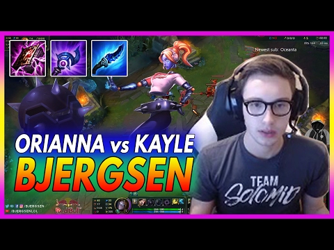 397. Bjergsen Orianna vs Kayle Mid - February 11th, 2017 - Patch 7.3 Season 7