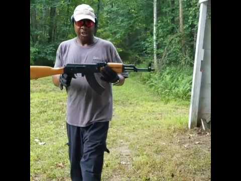 Century Arms WASR 10 AK47 Mag Dump